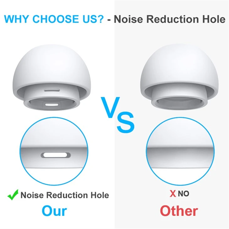 silicone earbud tips