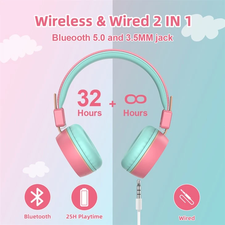 children headphone for school